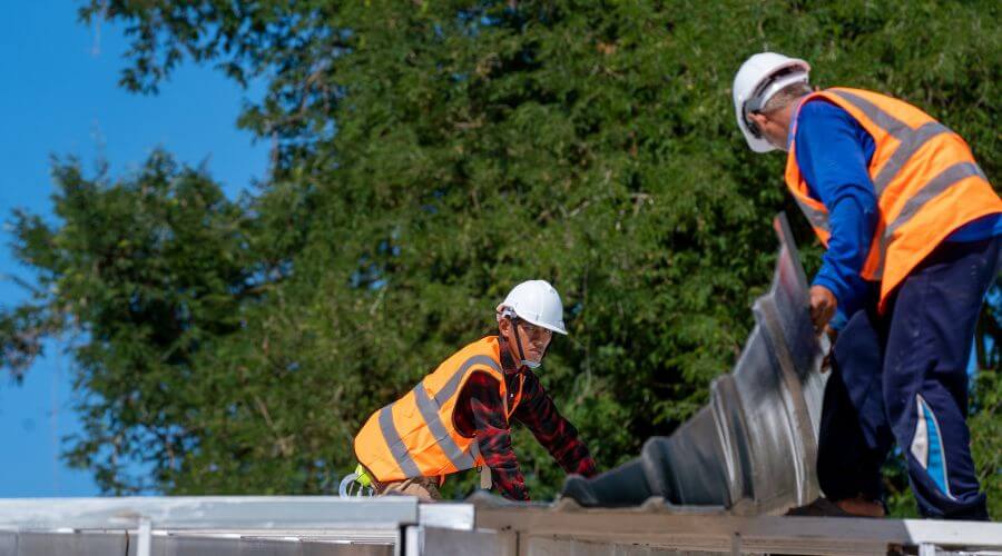 Roof replacement in Odon, IN
